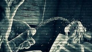 Stone Man casi le arranca el coño a una perra