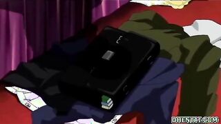 Anime Porno Acerca de Fucking Boss e insaciable Secretaria Roja