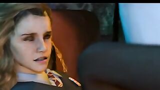 Draco Malfoy hizo que Hermione chupara la polla en la sala de estar de Griffindor