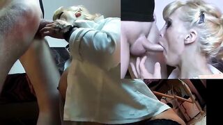 El niño terminó la cara de MOMASHI y continuó derramando su anal.