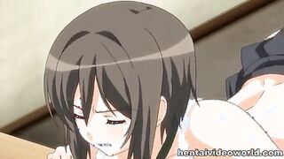 El jefe lamió y se follaron al secretario coño frente a colegas.