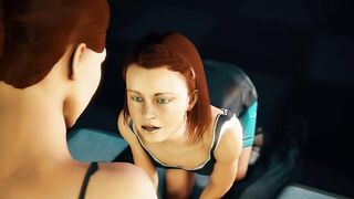 Clone Hitman Agent 47 folla dos polluelos en el hotel