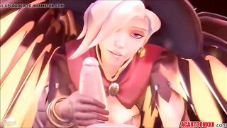 Misericordia de "Outwatch" folla con diferentes soldados bajo éxitos pop clásicos