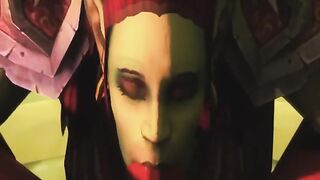 Verde Baba Troll Sucks Scarlet Dick Demon