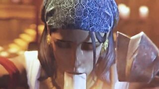 Calypso Sucks Fat Dick Black Beard