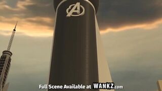 Tony Stark Fucks Agent Natasha Black Widow