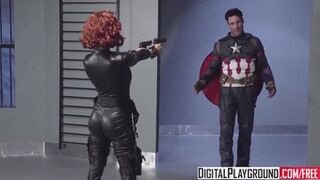 Captain America Fucks Black Widow (Natasha)