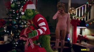 Porn parody of the Grinch, the abductor of Christmas