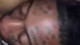 Boonk Gang rapper fucked black girlfriend with big ass for Instagram Stories