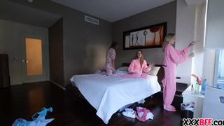 Hermano se folló a la novia de su hermana mientras dormían junto a ella en la cama