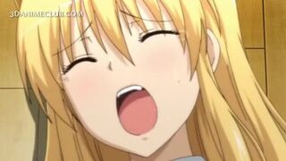 frágil anime rubia tetas lamió y coño huesos rígido