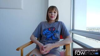 Delgada Belleza Elle Loveland Coño Peludo Apretado Follada BTS