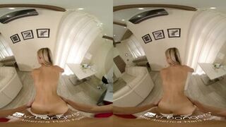 Vr FUCKERS super-traviesa gina amordazándose en su polla vr pornografía