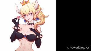 Joi CEI Hardcord Mujer Dom Bowsette et Booette Francés