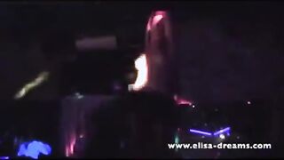 Visitantes se follan a una stripper después de una hermosa actuación